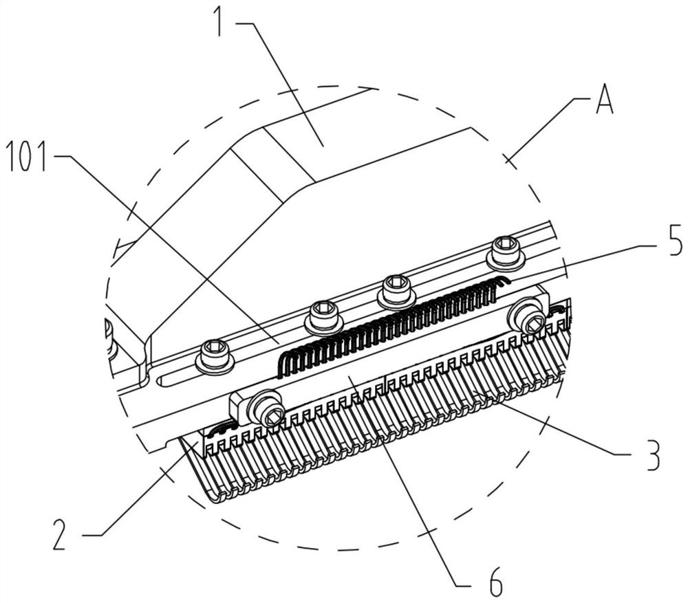 Fuel cell voltage inspection device