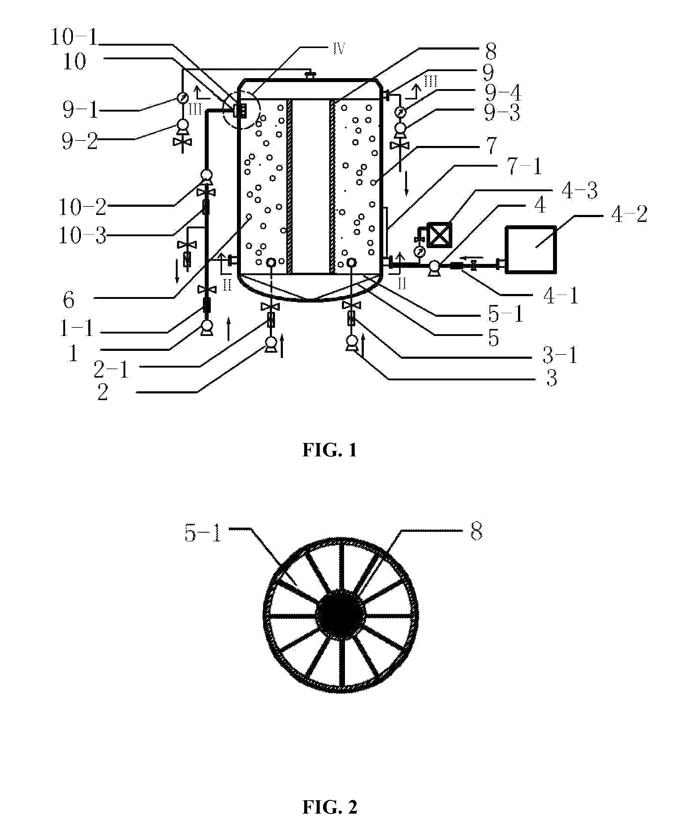 Fenton reactor and method for sewage treatment using the same