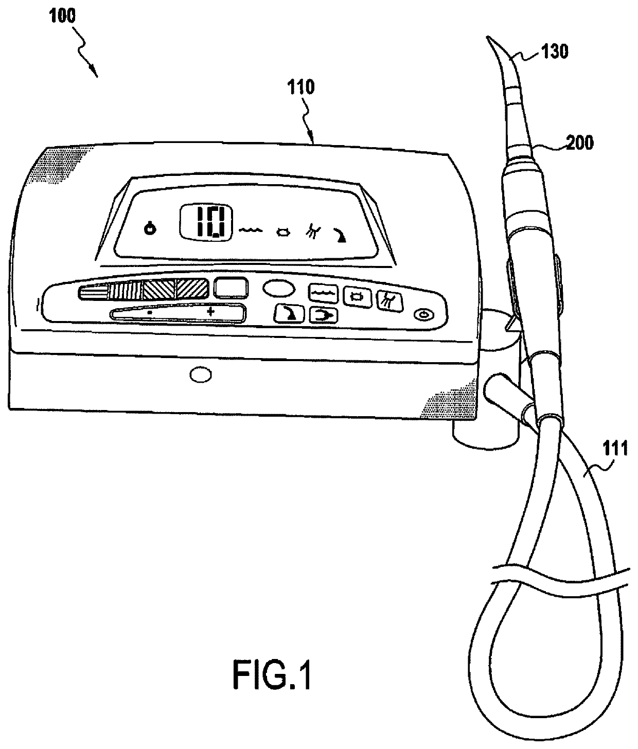 An ultrasound treatment appliance with automatic setpoint control