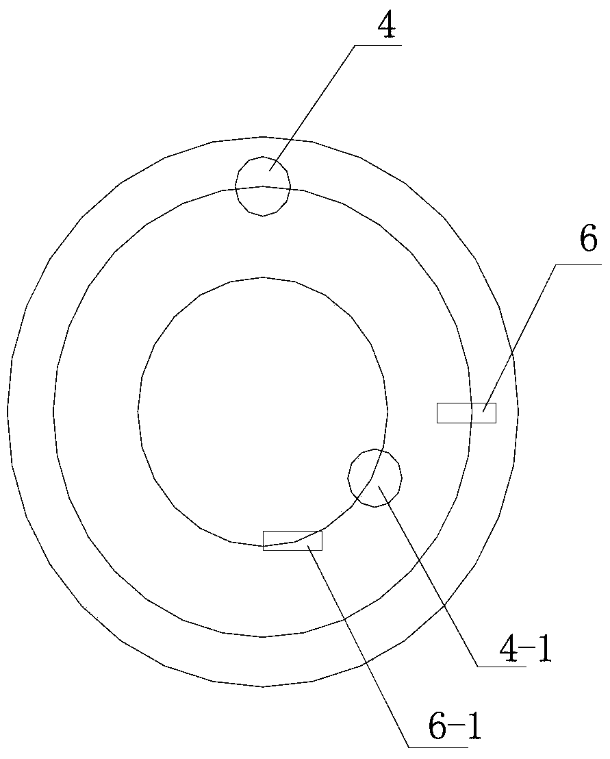 Automatic return gear for motor of intelligent electronic type contactless two-way rotary windscreen wiper