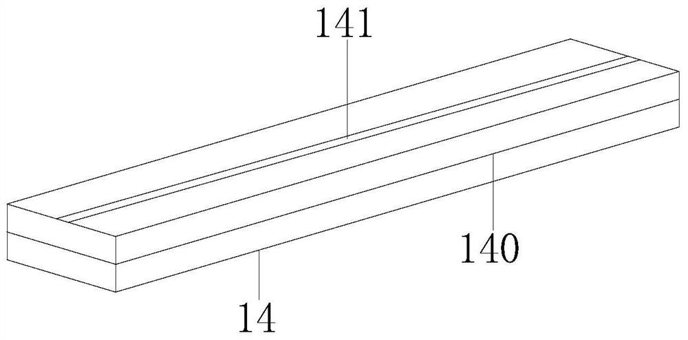 A high-speed cloth cutting device based on lubricating oil drainage and pressing cloth to reduce vibration