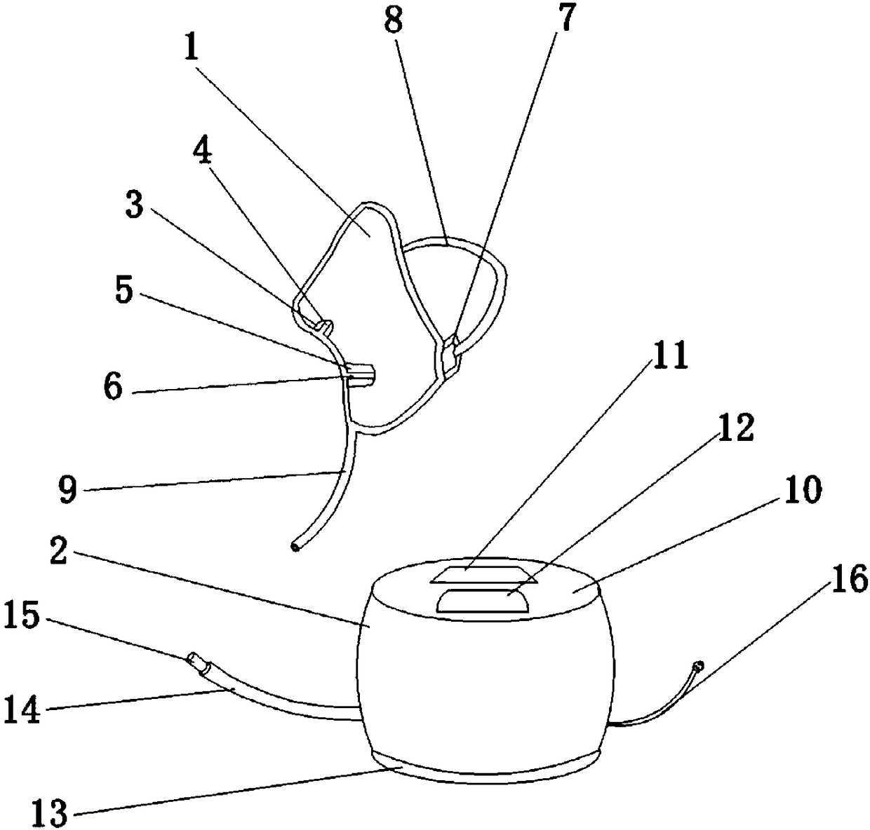 Middle ear compression apparatus