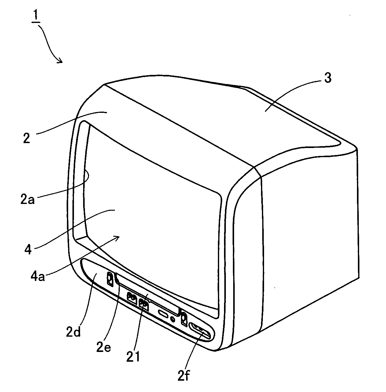 Disk unit-integrated display