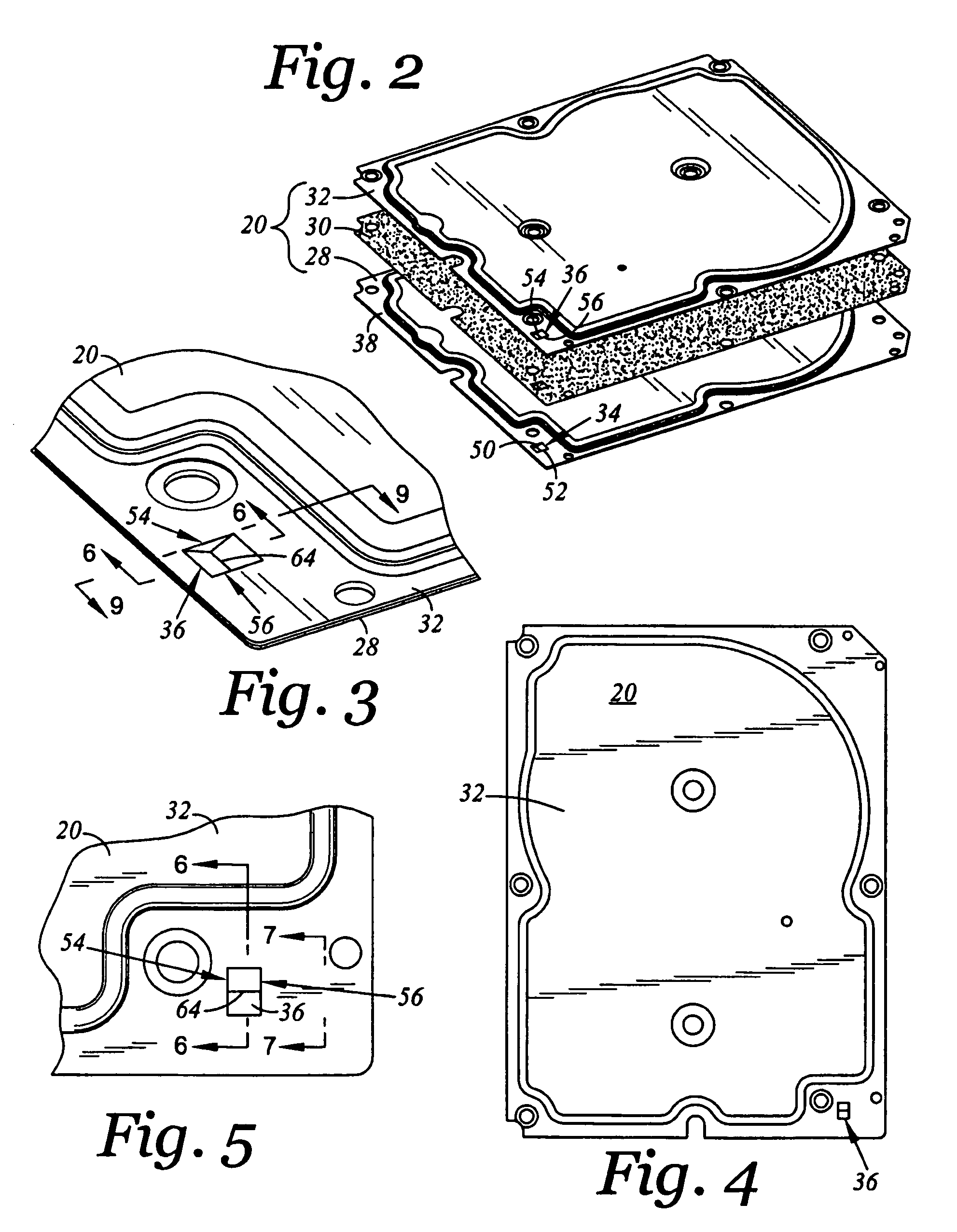 Disk drive cover with top and bottom layers electrically grounded with first and second flaps and method of manufacturing the same