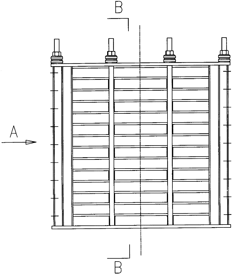 Plate type air preheater with glass as heat exchange plate