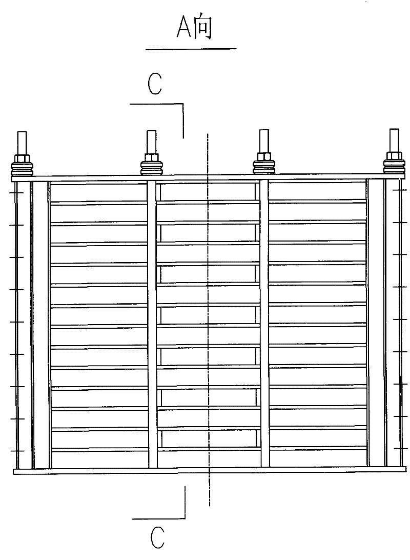 Plate type air preheater with glass as heat exchange plate