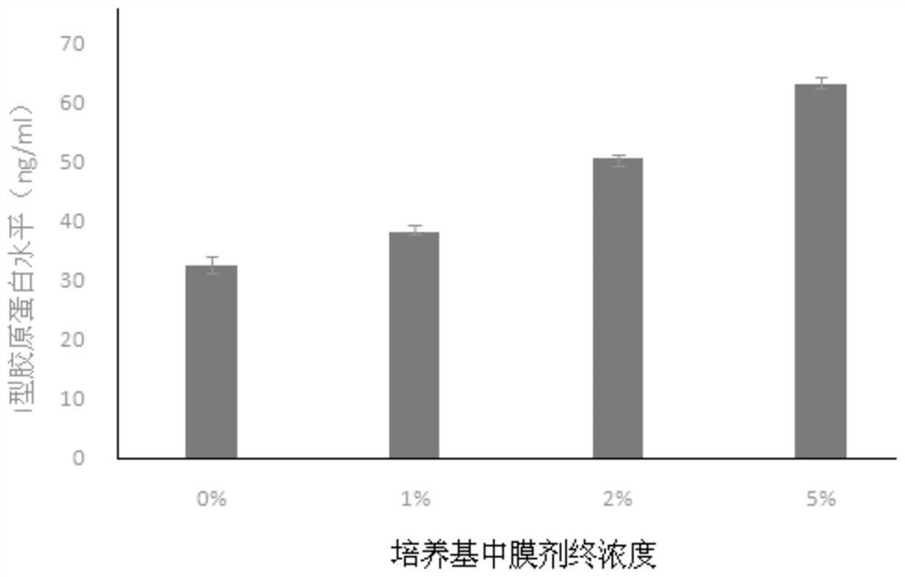 A film capable of alleviating breast sagging and atrophy and its preparation method