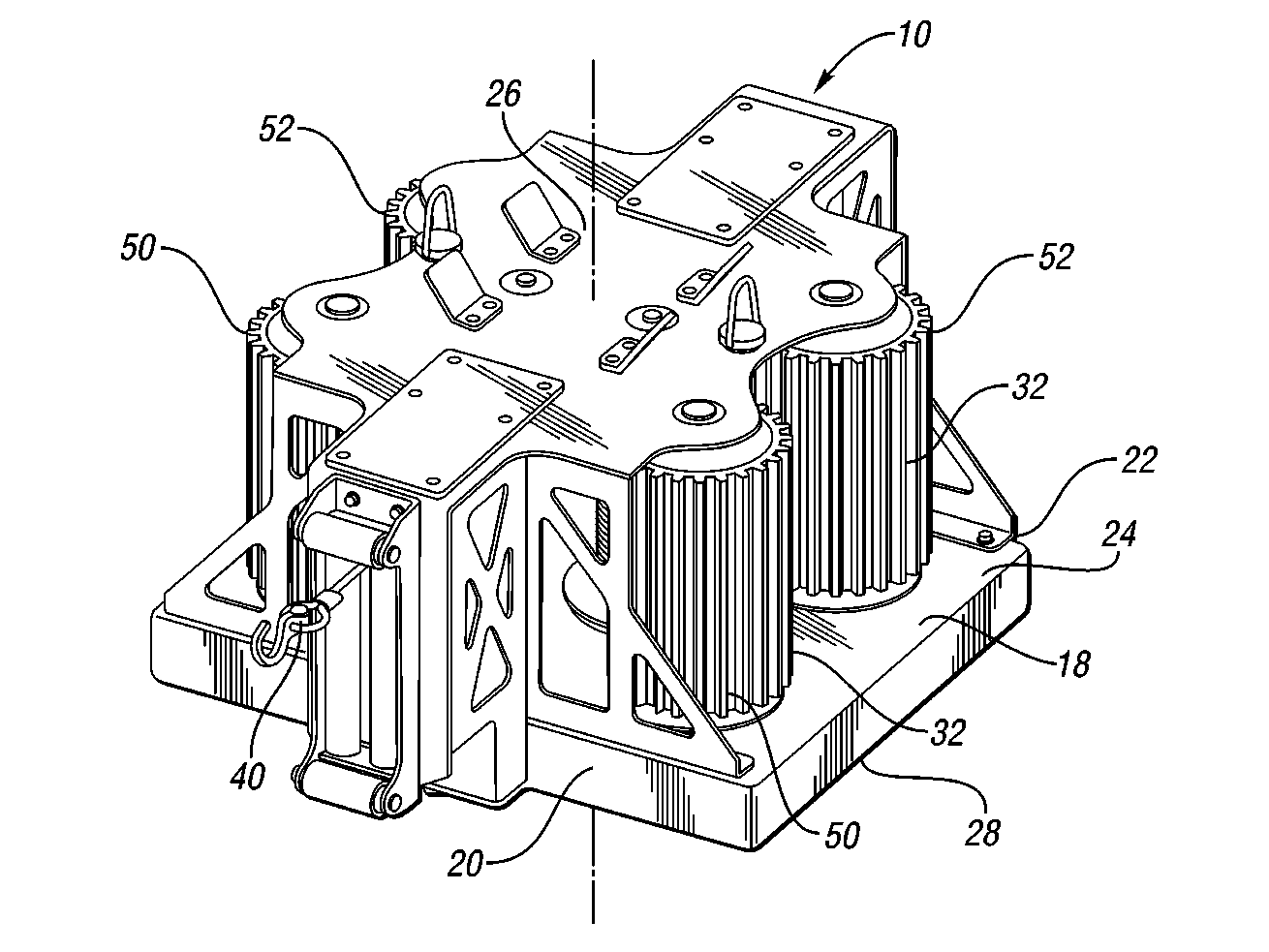 Forestry winch system