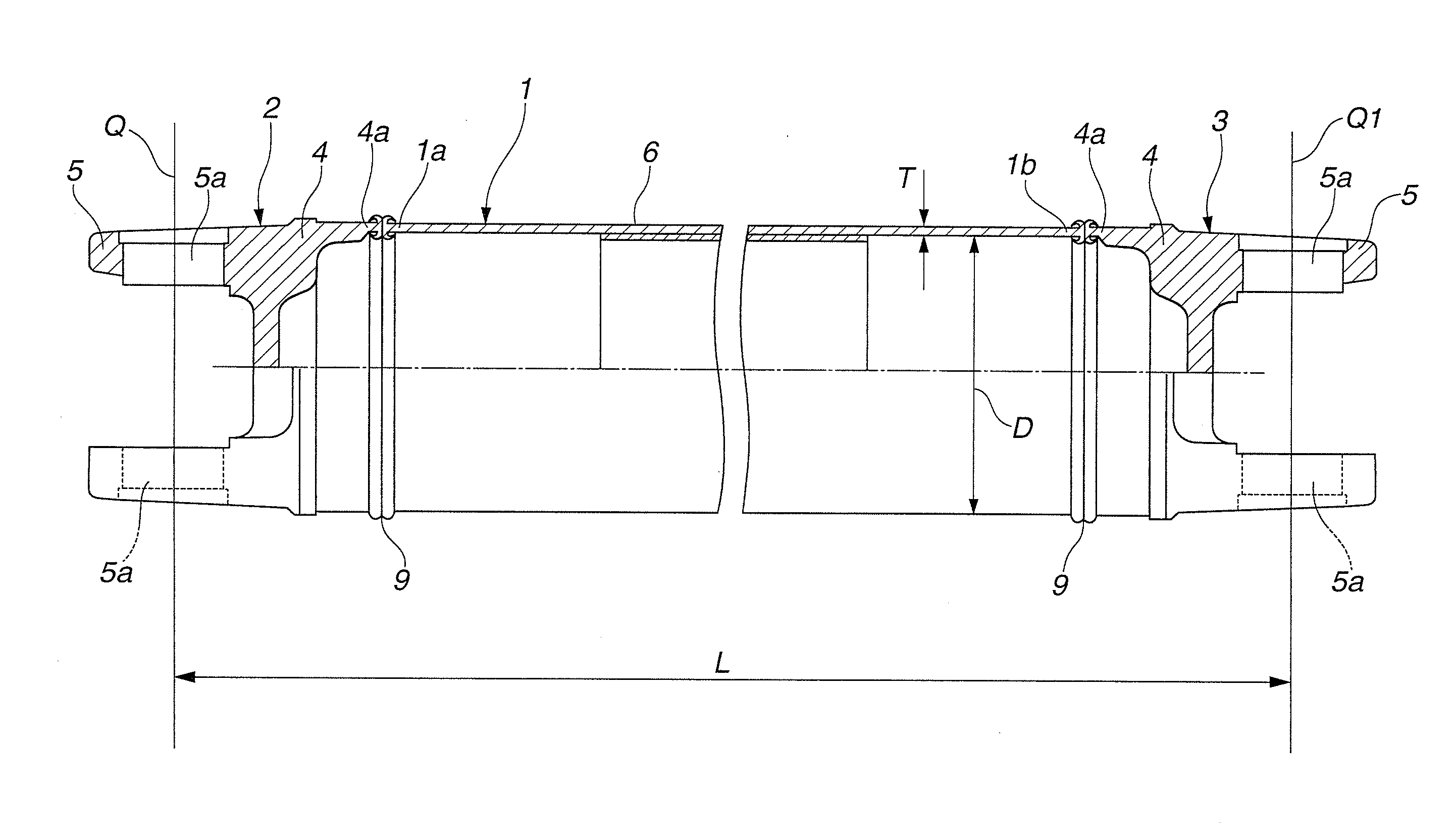 Aluminum Alloy Propeller Shaft and Friction Welding Process Thereof