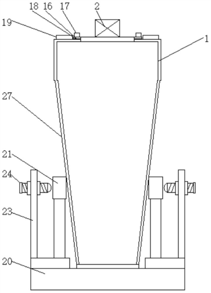 A secondary fiber separation device for pulverized coal system