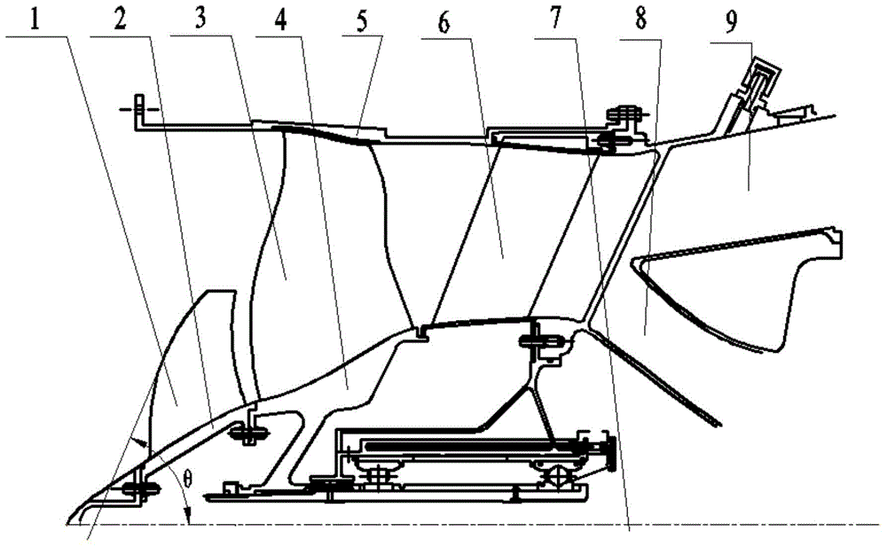 Fan aerodynamic layout structure and method of a turbofan engine