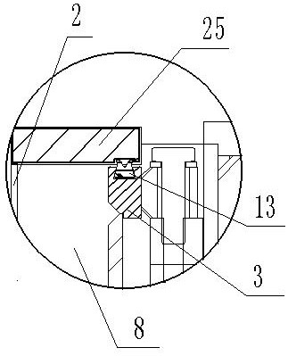 Vacuum consumable electrode furnace crystallizer cooling device and cooling method thereof