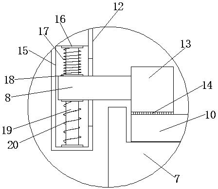 A bearing drilling device