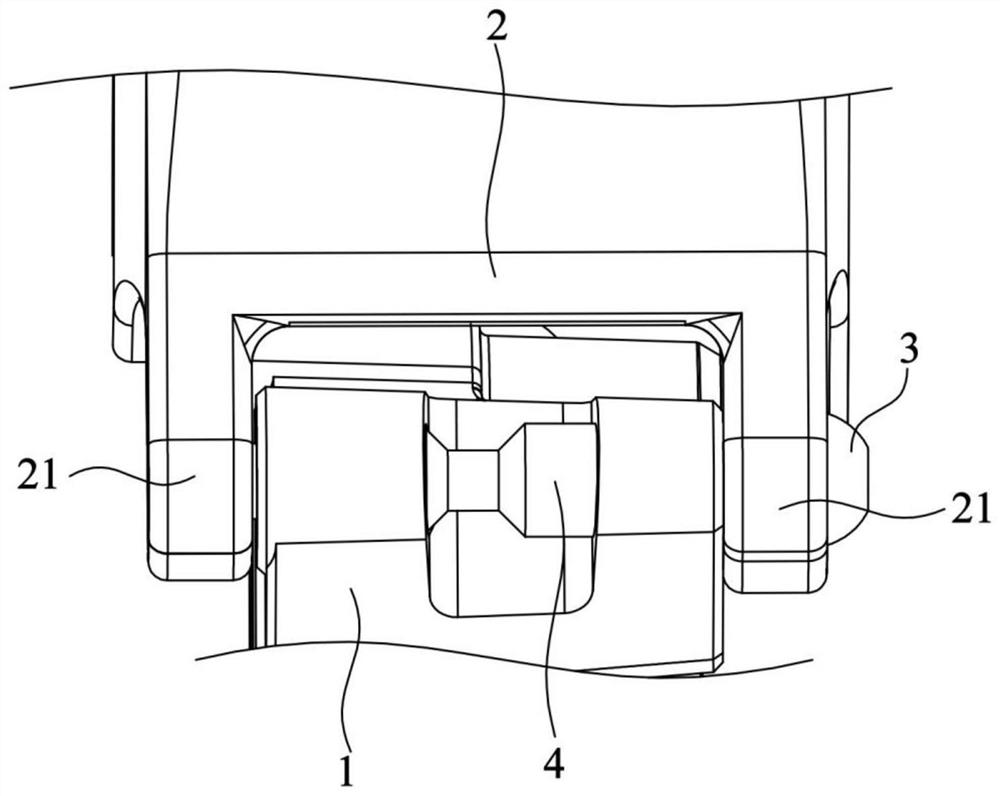 Mounting structure of centrally-mounted motor and power-assisted bicycle