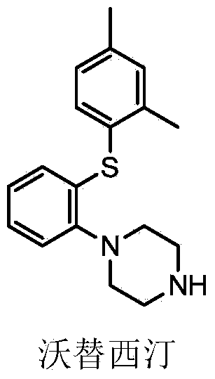 Synthetic method of vortioxetine