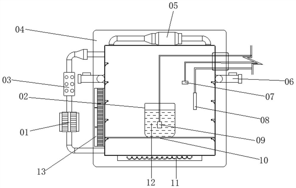 Device and method for measuring heat conductivity coefficient of transformer insulating oil under low-temperature condition