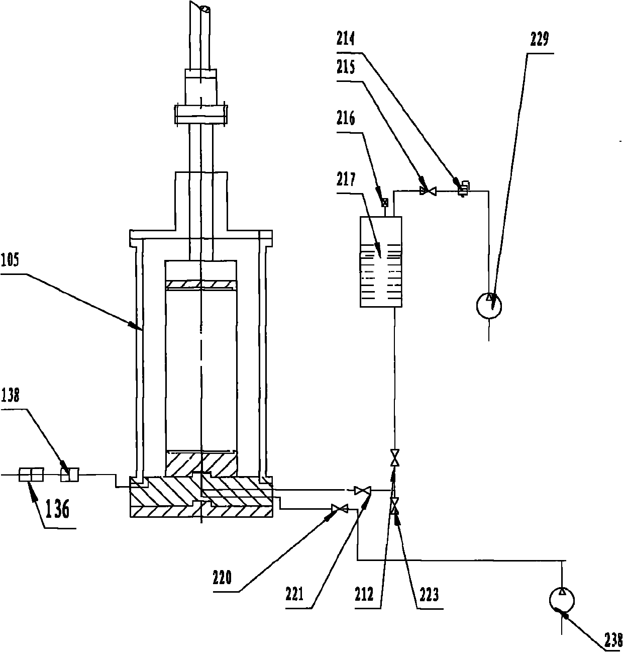 Pressing-twisting multi-shaft loading testing machine