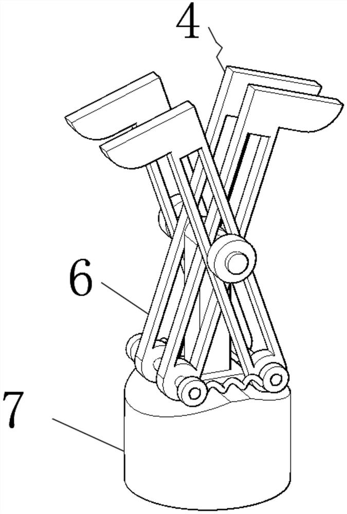 Multi-section type fastening structure for machining and connecting annular parts