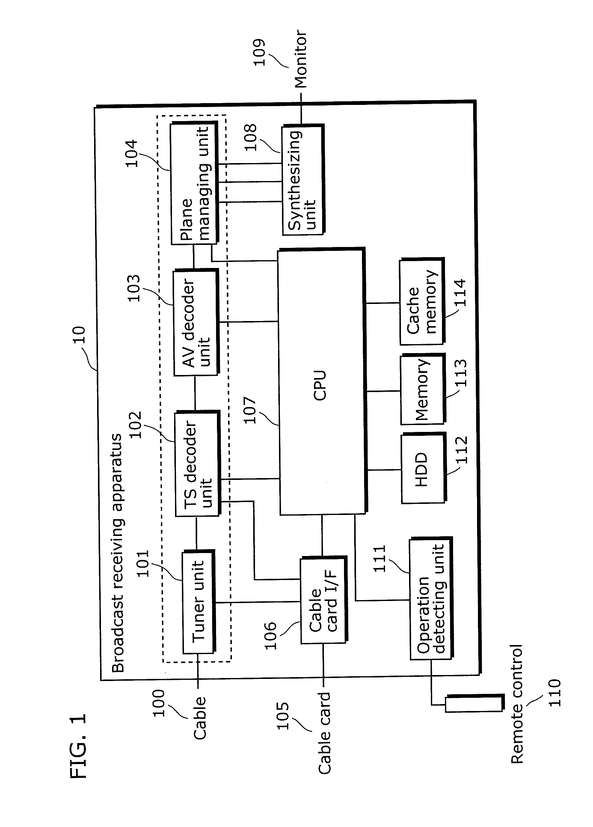 Broadcast receiving apparatus, and method and program for broadcast reception