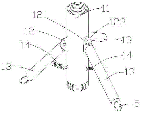 Monitoring equipment mounting frame