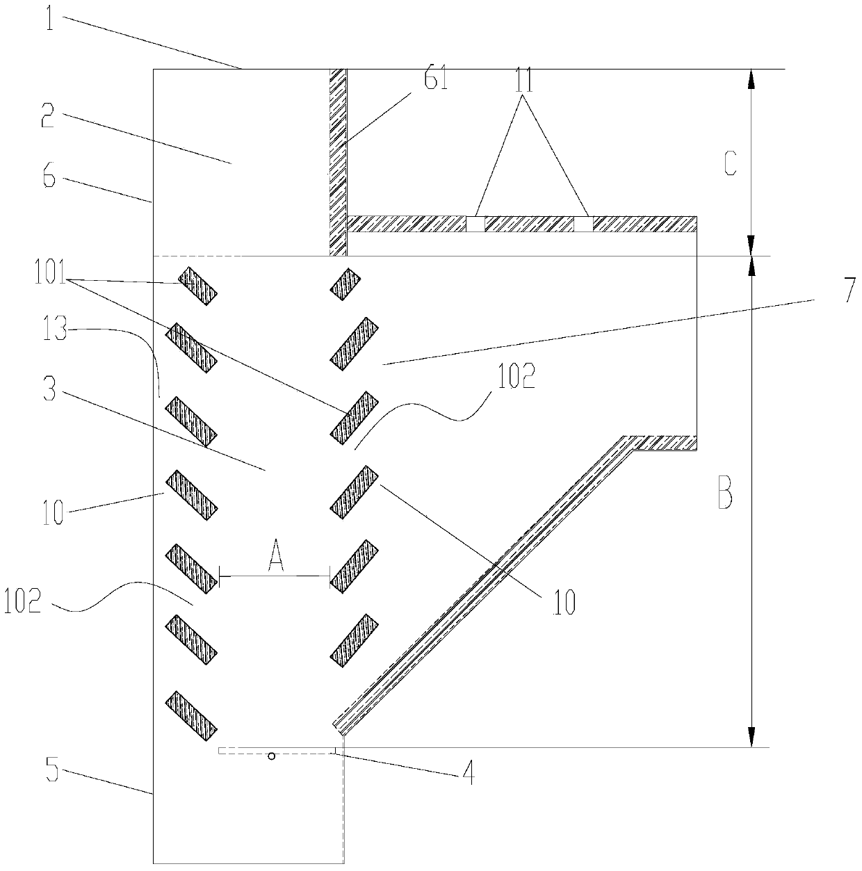 Solid fuel clean combustion device and method