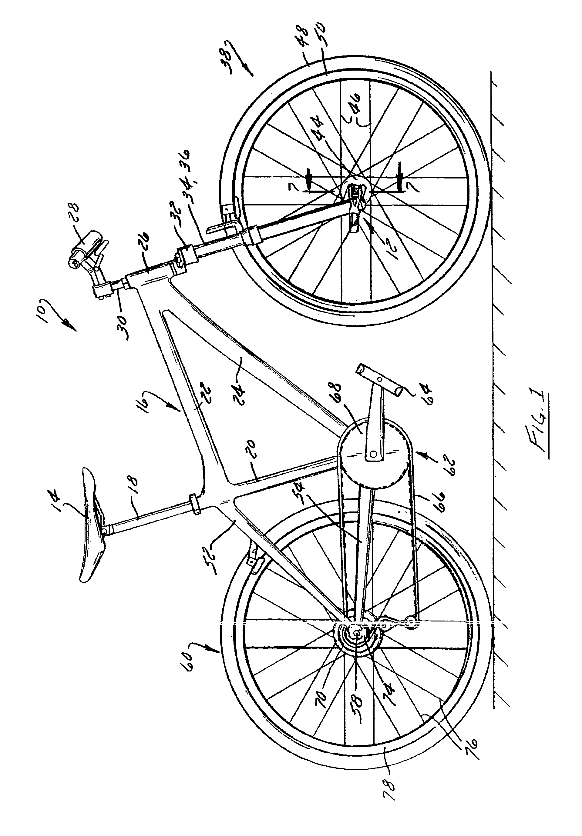 Bicycle Wheel Quick Release Assembly With Clockable Handle