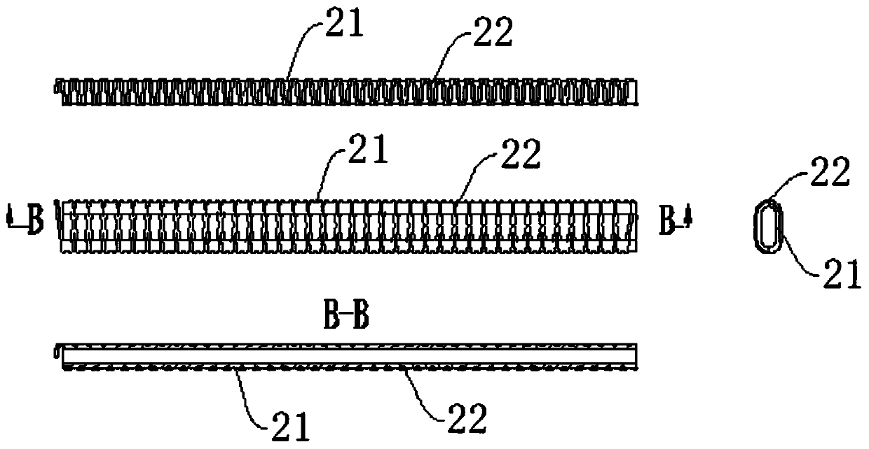 Logical flexible body driving device with fluid control function