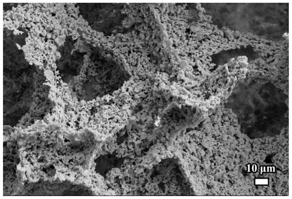 A kind of ultra-high porosity and low body shrinkage y  <sub>2</sub> sio  <sub>5</sub> Preparation method of porous ceramics