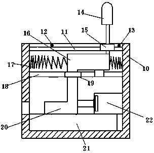 A brush automatic embedding machine