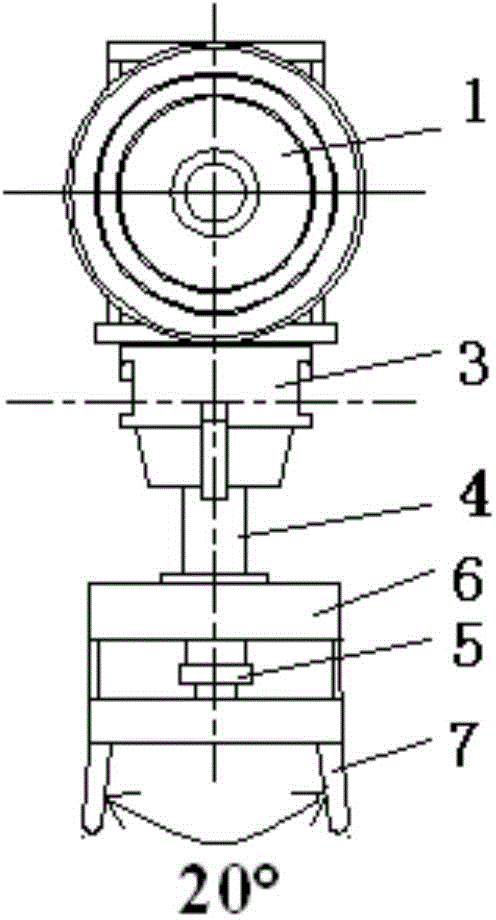 Fan-shaped atomizing electrostatic spray head