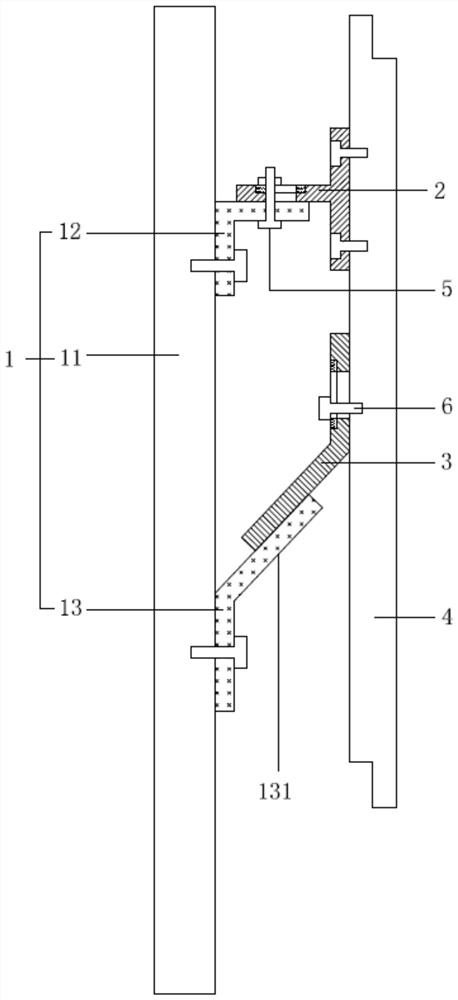 Wall surface design structure with dry-hanging type quartz stone veneer and mounting method of wall surface design structure