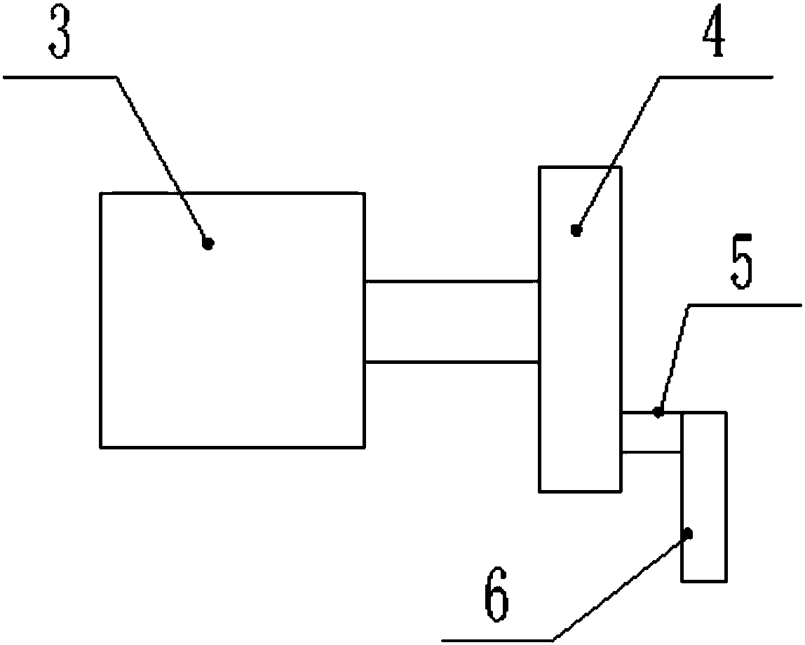 Vertical pressing type medical waste water separation treatment device