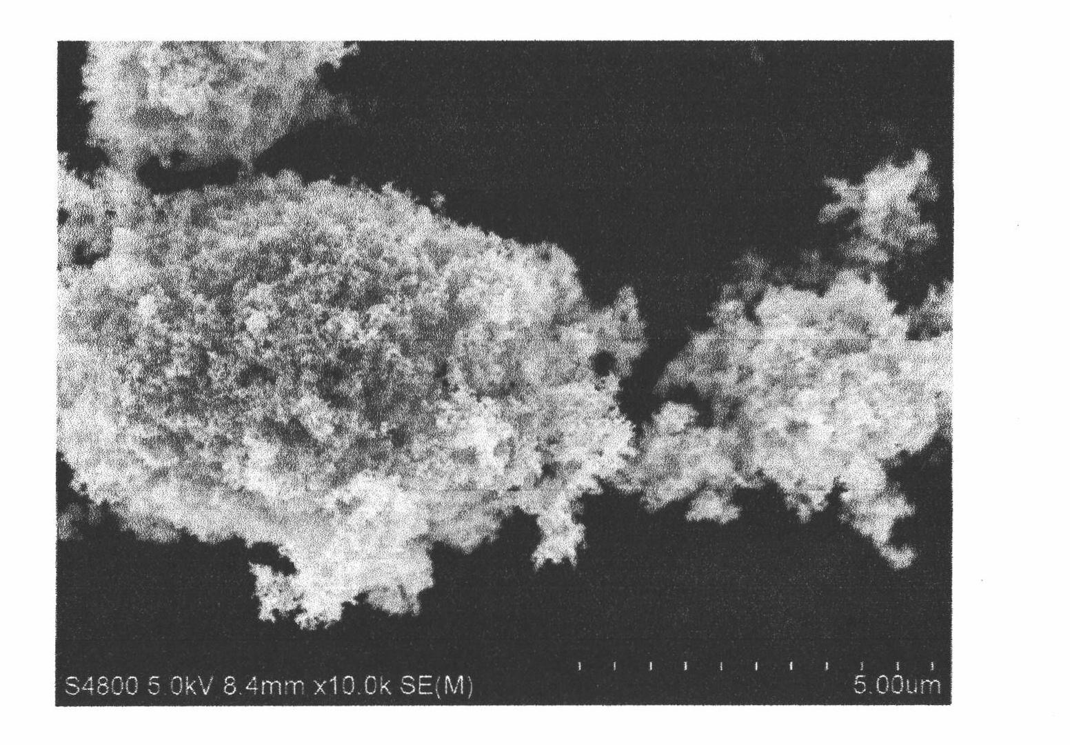 Method for preparing nano-titanium dioxide powder