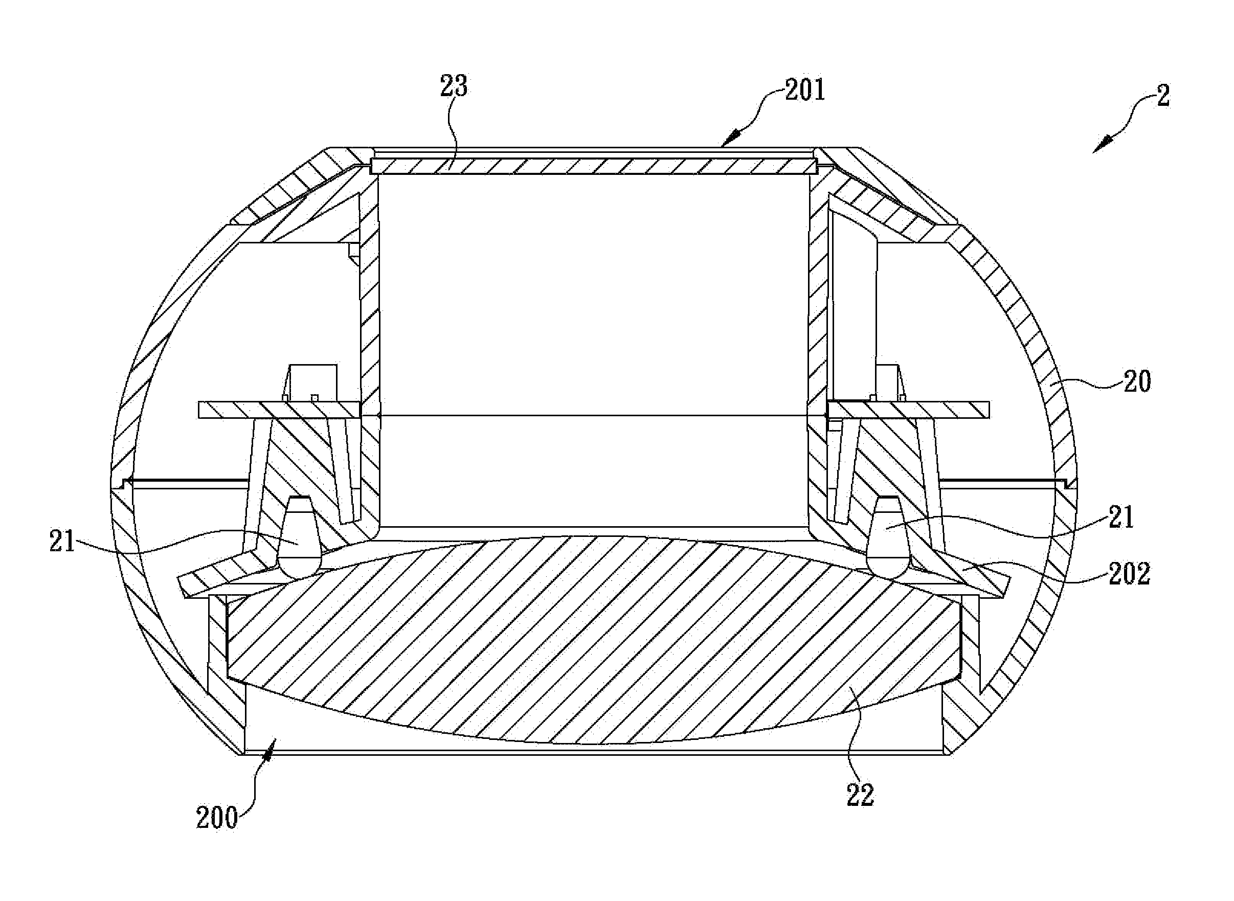 Magnifying glass with lighting function