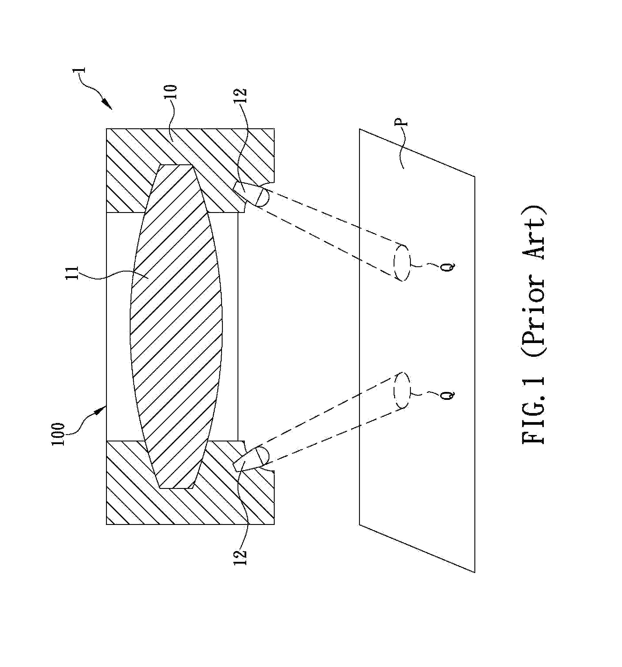 Magnifying glass with lighting function