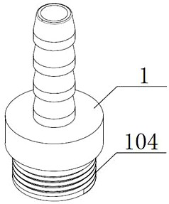 Atomizing nozzle special for perfluorohexanone fire extinguisher and using method of atomizing nozzle