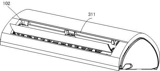 Wall-hanging type air condition indoor machine