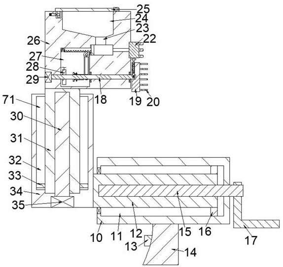 A hand-held inner and outer layer glass cleaning device for urban residents