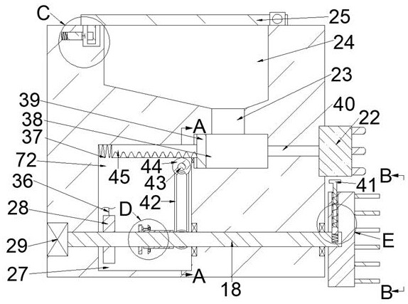 A hand-held inner and outer layer glass cleaning device for urban residents