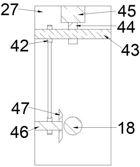 A hand-held inner and outer layer glass cleaning device for urban residents