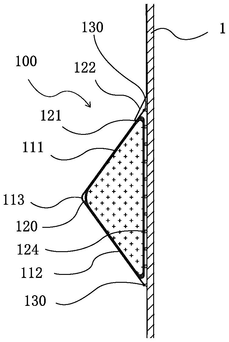 Anti-ice cone device and offshore wind turbine