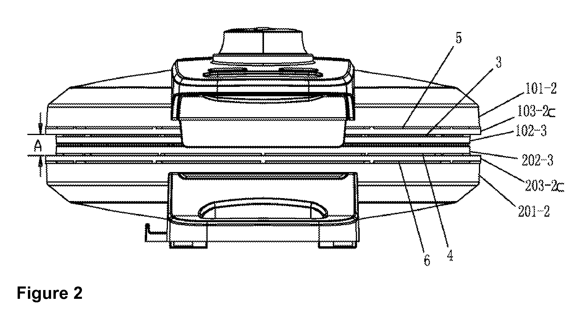 Electric waffle maker or steak grill