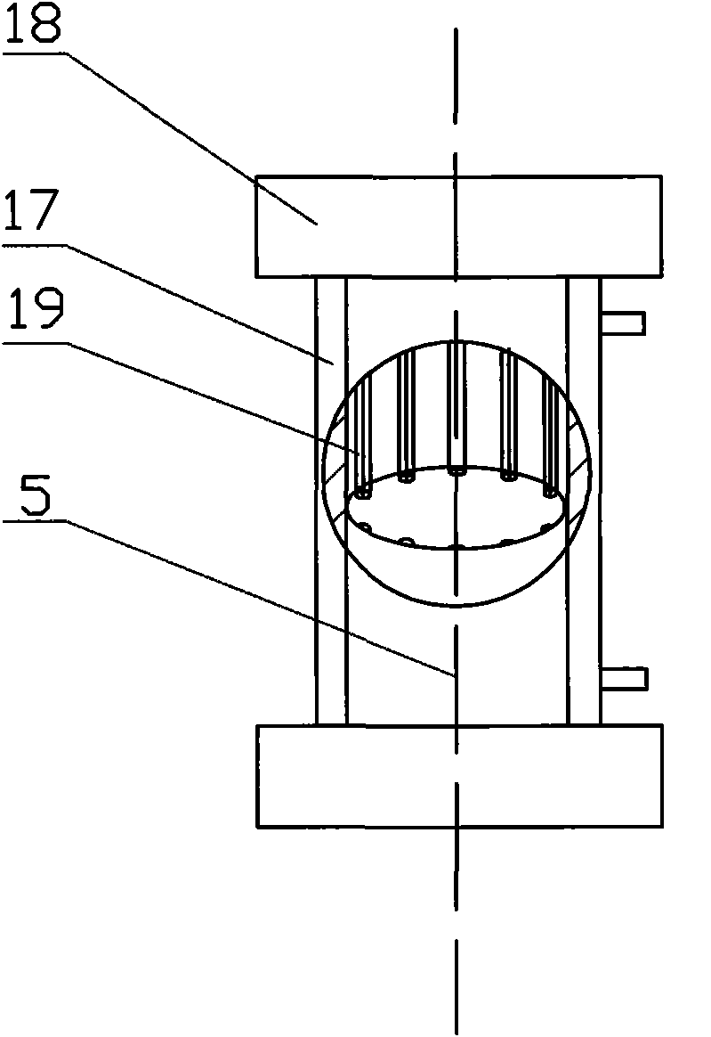 Vertical continuous annealing furnace