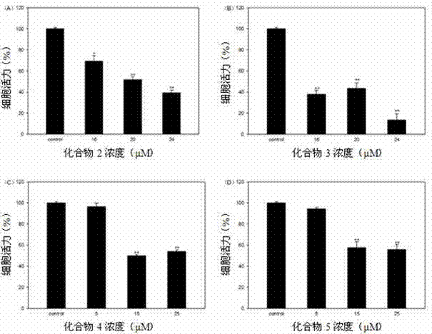 Application of polyketide in preparation of angiogenesis inhibiting medicine