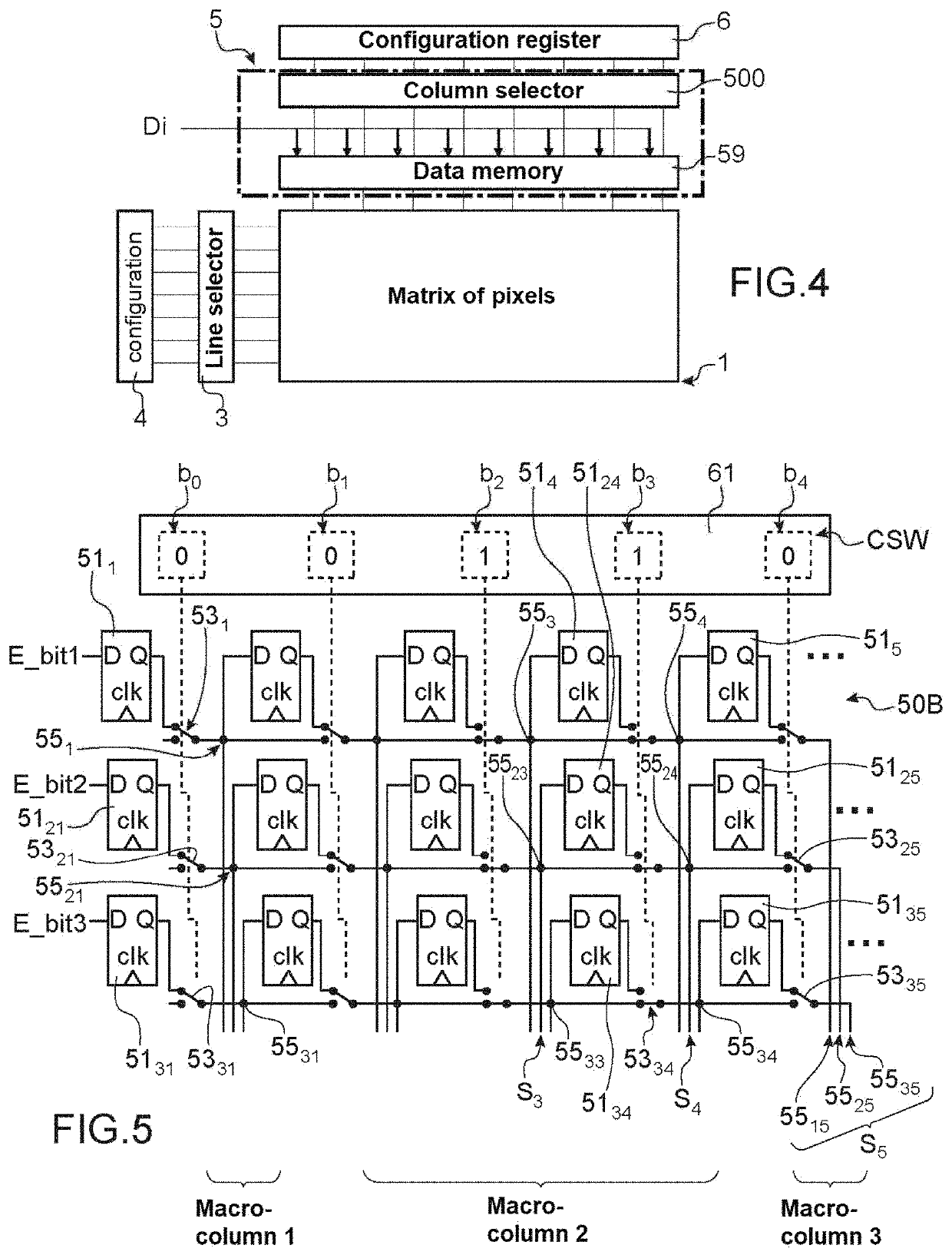 Display system with variable resolution