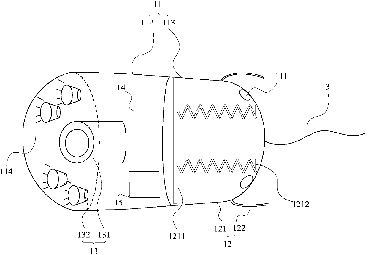 Capsule-type bronchoscope