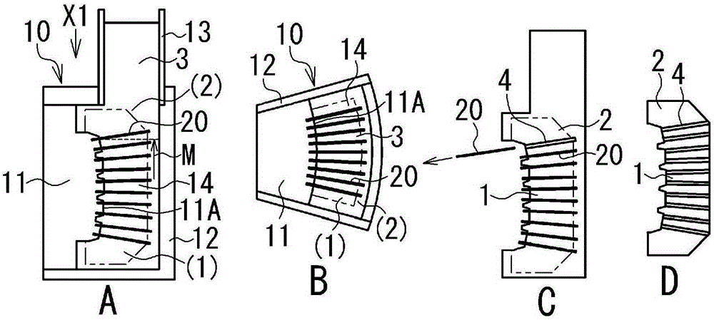 Method for manufacturing tire molding die and tire molding die