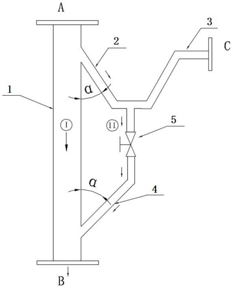 Ice melting pipeline and method for water falling opening of deck of LNG ship in ice area