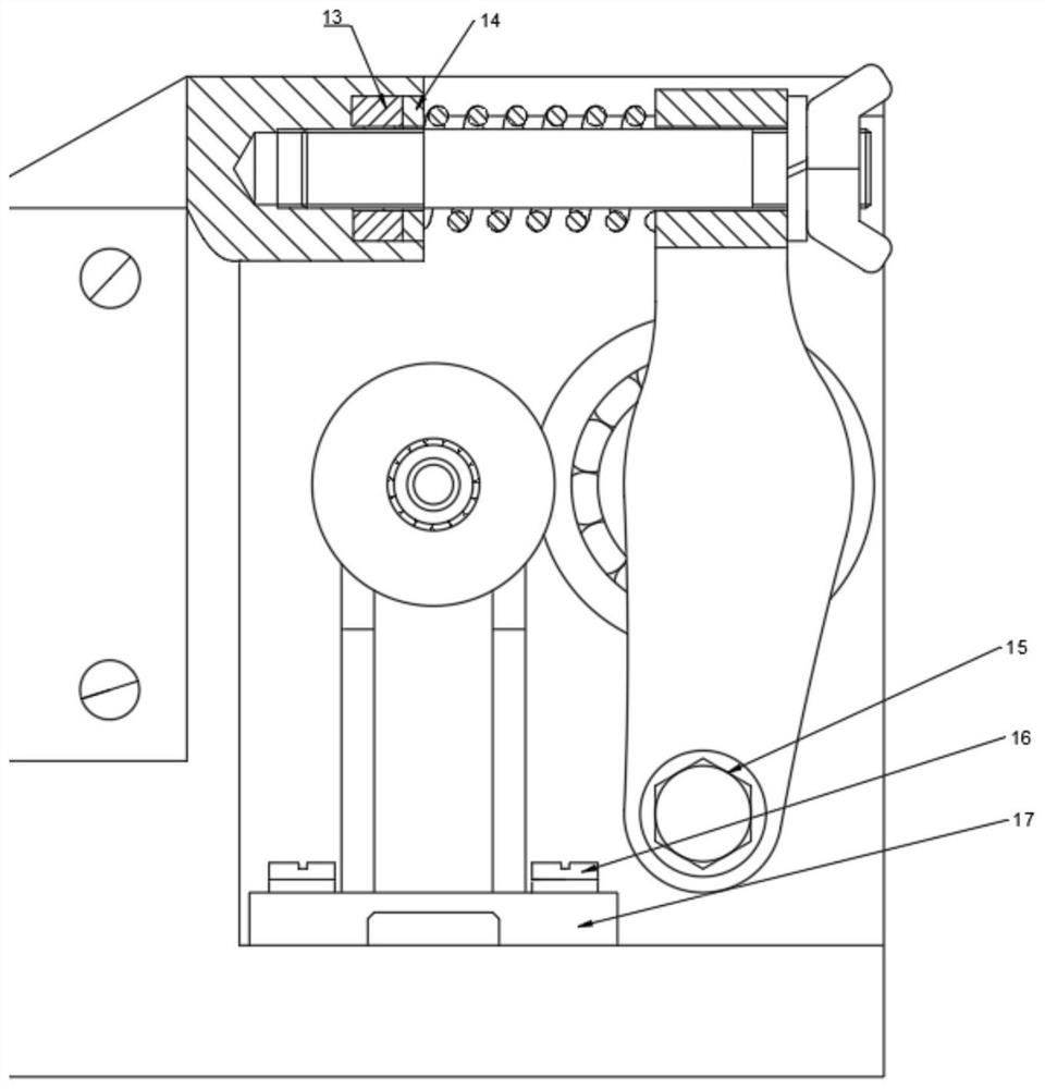 Wire feeding mechanism provided with adjustable pressing force and used for 3D printer