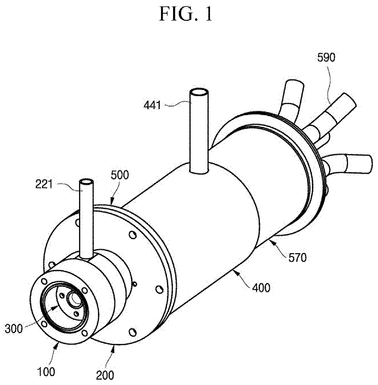 Exhaust gas dilution device